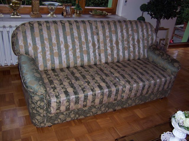Couch nach dem Umbau